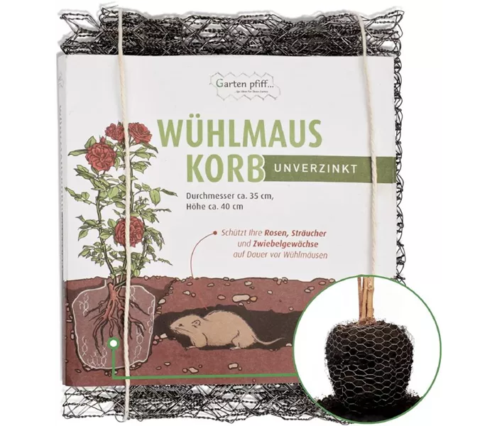 Wühlmauskorb 35 x 40 cm unverzinkt