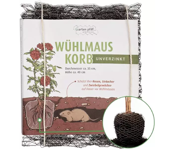 Wühlmauskorb 35 x 40 cm unverzinkt