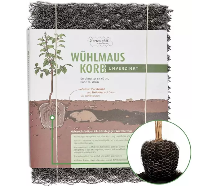 Wühlmauskorb 60 x 70 cm unverzinkt