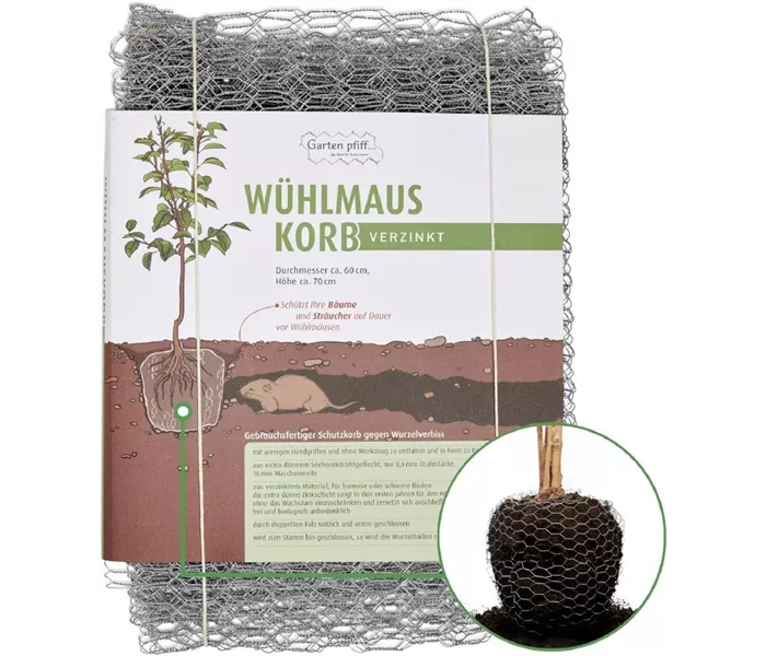 Wühlmauskorb 60 x 70 cm verzinkt